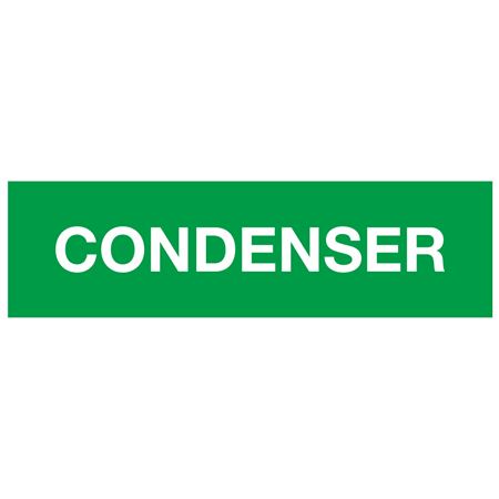 ANSI Pipe Marker - Condenser - PK/10
